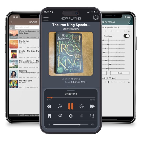 Download fo free audiobook The Iron King Special Edition by Julie Kagawa and listen anywhere on your iOS devices in the ListenBook app.