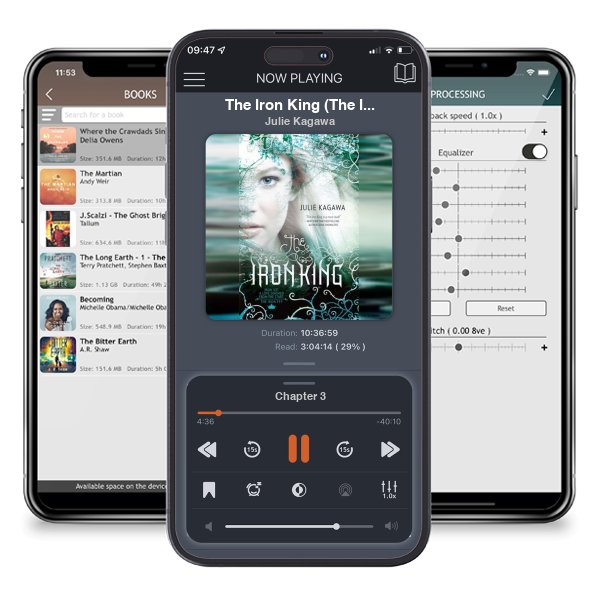 Download fo free audiobook The Iron King (The Iron Fey, #1) by Julie Kagawa and listen anywhere on your iOS devices in the ListenBook app.