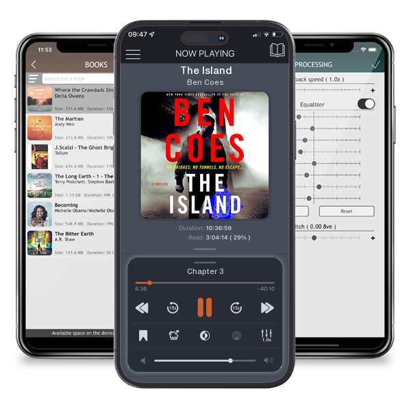 Download fo free audiobook The Island by Ben Coes and listen anywhere on your iOS devices in the ListenBook app.