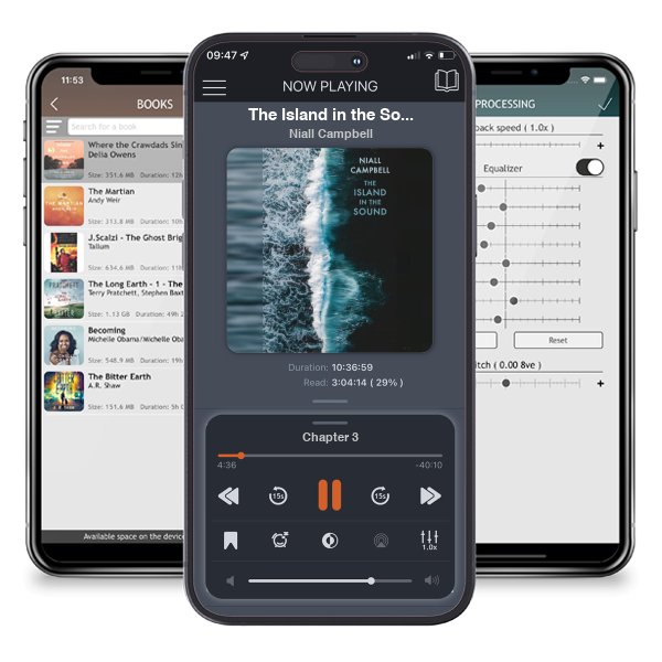 Download fo free audiobook The Island in the Sound by Niall Campbell and listen anywhere on your iOS devices in the ListenBook app.