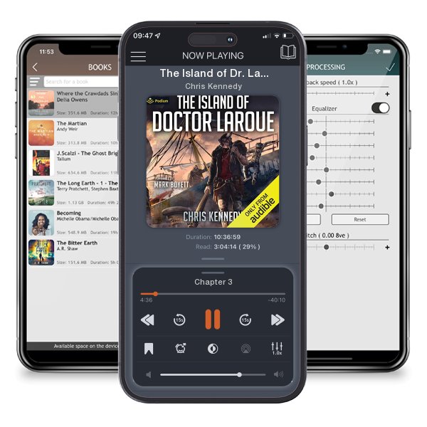 Download fo free audiobook The Island of Dr. Laroue by Chris Kennedy and listen anywhere on your iOS devices in the ListenBook app.