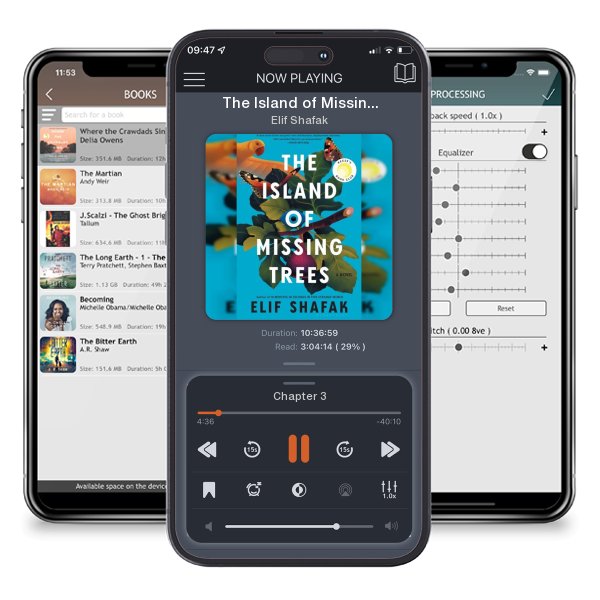 Download fo free audiobook The Island of Missing Trees by Elif Shafak and listen anywhere on your iOS devices in the ListenBook app.