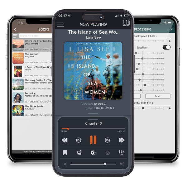 Download fo free audiobook The Island of Sea Women by Lisa See and listen anywhere on your iOS devices in the ListenBook app.