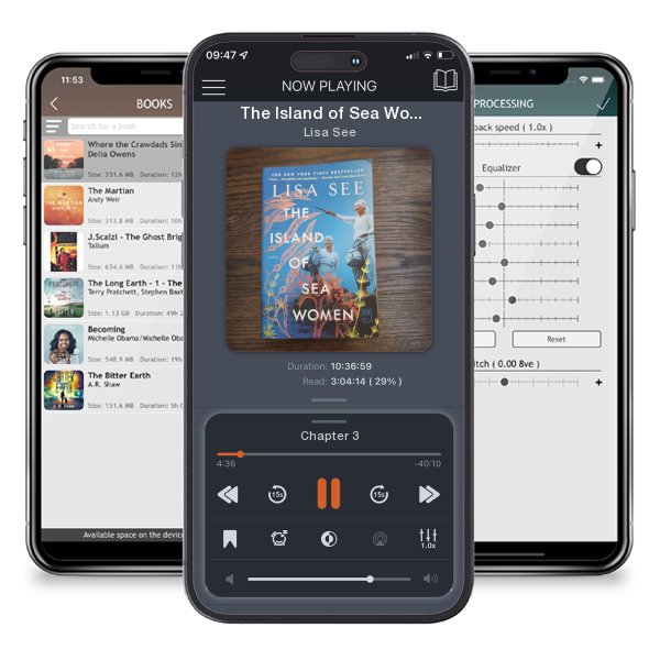 Download fo free audiobook The Island of Sea Women by Lisa See and listen anywhere on your iOS devices in the ListenBook app.