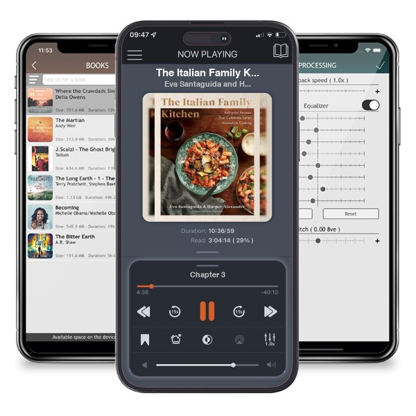 Download fo free audiobook The Italian Family Kitchen: Authentic Recipes That Celebrate... by Eva Santaguida and Harper Alexander and listen anywhere on your iOS devices in the ListenBook app.