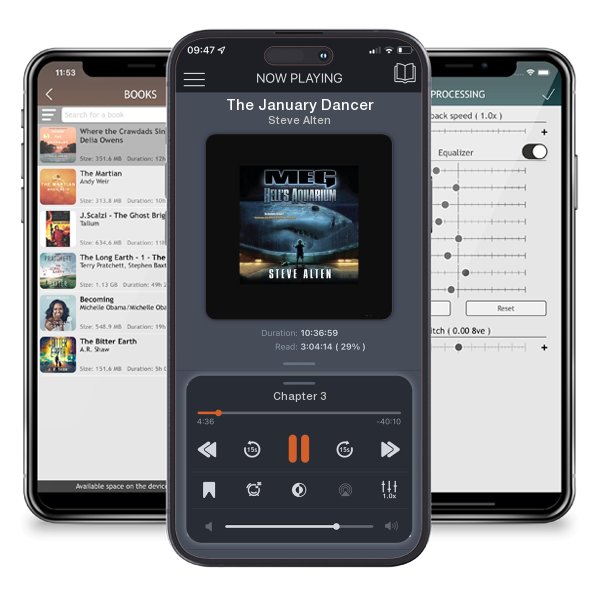Download fo free audiobook The January Dancer by Steve Alten and listen anywhere on your iOS devices in the ListenBook app.