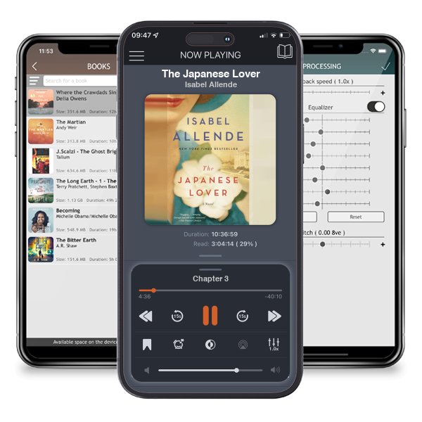 Download fo free audiobook The Japanese Lover by Isabel Allende and listen anywhere on your iOS devices in the ListenBook app.
