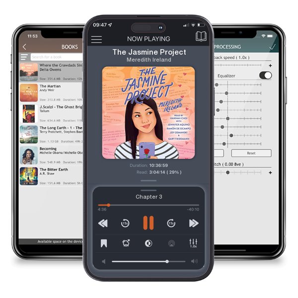 Download fo free audiobook The Jasmine Project by Meredith Ireland and listen anywhere on your iOS devices in the ListenBook app.