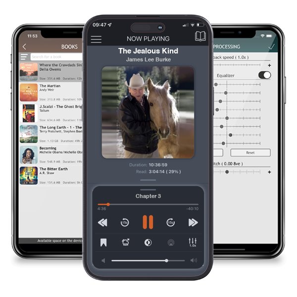 Download fo free audiobook The Jealous Kind by James Lee Burke and listen anywhere on your iOS devices in the ListenBook app.