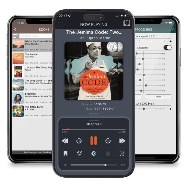 Download fo free audiobook The Jemima Code: Two Centuries of African American Cookbooks by Toni Tipton-Martin and listen anywhere on your iOS devices in the ListenBook app.