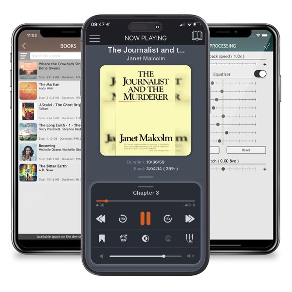 Download fo free audiobook The Journalist and the Murderer by Janet Malcolm and listen anywhere on your iOS devices in the ListenBook app.