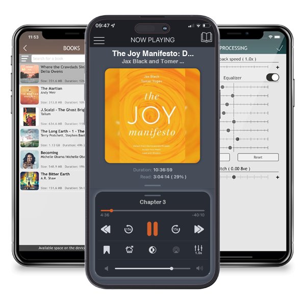 Download fo free audiobook The Joy Manifesto: Detach from the Corporate Mindset. Access... by Jax Black and Tomer Yogev and listen anywhere on your iOS devices in the ListenBook app.