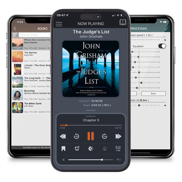 Download fo free audiobook The Judge's List by John Grisham and listen anywhere on your iOS devices in the ListenBook app.