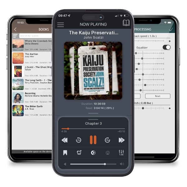 Download fo free audiobook The Kaiju Preservation Society by John Scalzi and listen anywhere on your iOS devices in the ListenBook app.