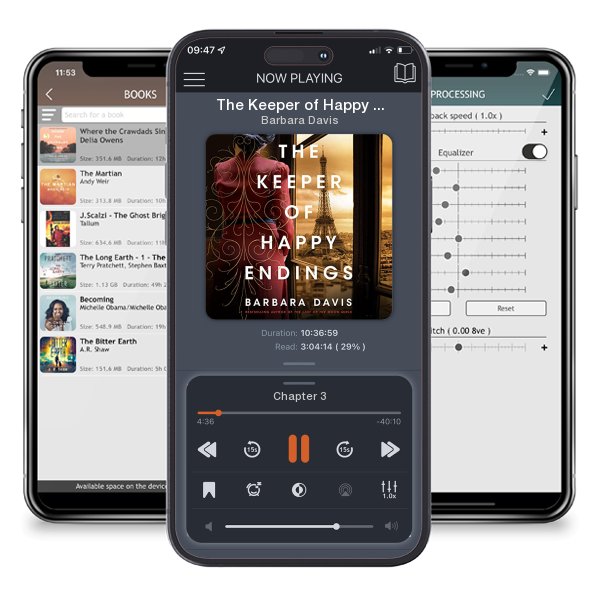 Download fo free audiobook The Keeper of Happy Endings by Barbara Davis and listen anywhere on your iOS devices in the ListenBook app.