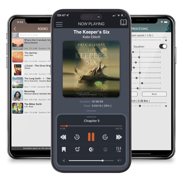 Download fo free audiobook The Keeper\'s Six by Kate Elliott and listen anywhere on your iOS devices in the ListenBook app.