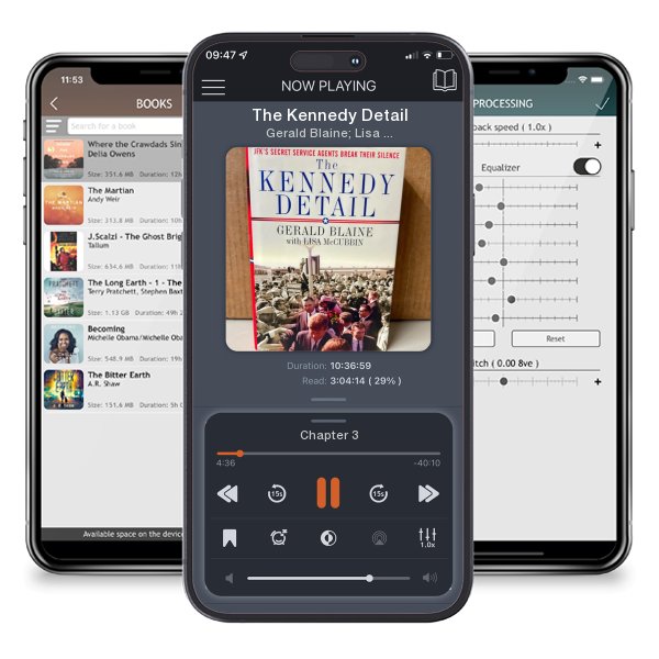 Download fo free audiobook The Kennedy Detail by Gerald Blaine; Lisa McCubbin; Clint Hill and listen anywhere on your iOS devices in the ListenBook app.