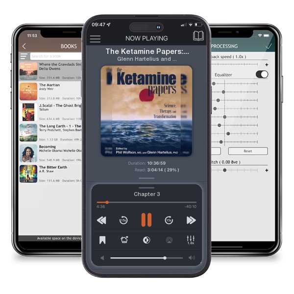 Download fo free audiobook The Ketamine Papers: Science, Therapy, and Transformation by Glenn Hartelius and Phil Wolfson and listen anywhere on your iOS devices in the ListenBook app.