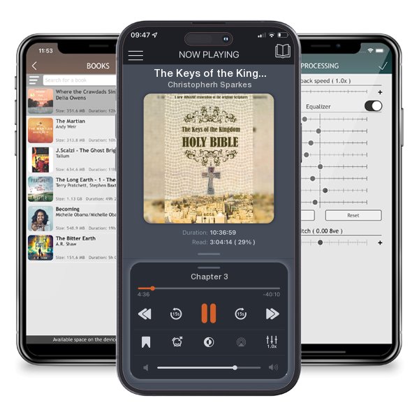 Download fo free audiobook The Keys of the Kingdom Bible by Christopherh Sparkes and listen anywhere on your iOS devices in the ListenBook app.