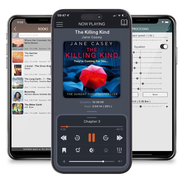 Download fo free audiobook The Killing Kind by Jane Casey and listen anywhere on your iOS devices in the ListenBook app.