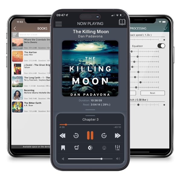 Download fo free audiobook The Killing Moon by Dan Padavona and listen anywhere on your iOS devices in the ListenBook app.