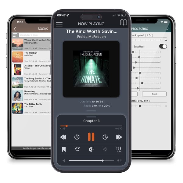 Download fo free audiobook The Kind Worth Saving: A Novel by Freida McFadden and listen anywhere on your iOS devices in the ListenBook app.