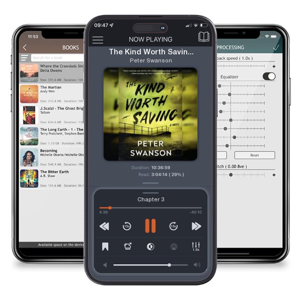 Download fo free audiobook The Kind Worth Saving by Peter Swanson and listen anywhere on your iOS devices in the ListenBook app.