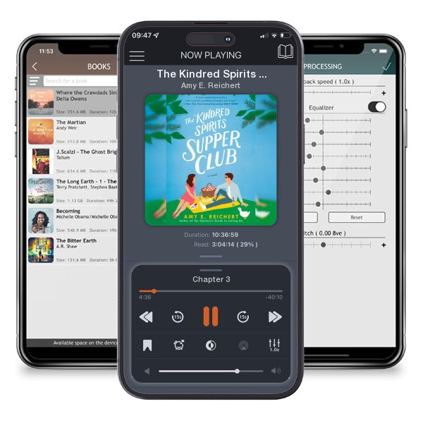 Download fo free audiobook The Kindred Spirits Supper Club by Amy E. Reichert and listen anywhere on your iOS devices in the ListenBook app.