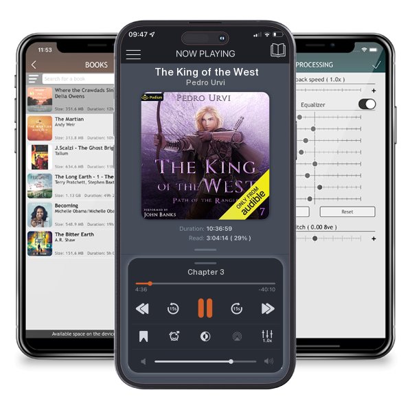 Download fo free audiobook The King of the West by Pedro Urvi and listen anywhere on your iOS devices in the ListenBook app.