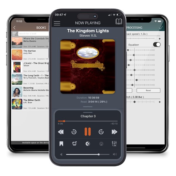 Download fo free audiobook The Kingdom Lights by Steven V.S. and listen anywhere on your iOS devices in the ListenBook app.