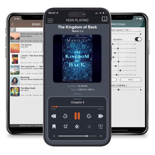 Download fo free audiobook The Kingdom of Back by Marie Lu and listen anywhere on your iOS devices in the ListenBook app.