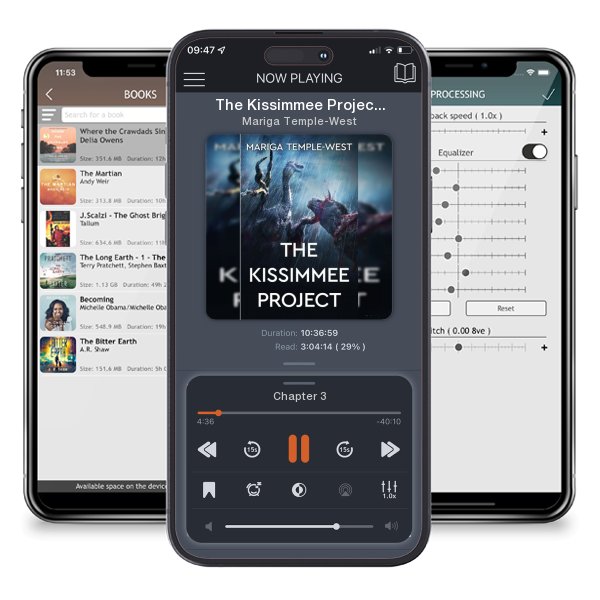 Download fo free audiobook The Kissimmee Project by Mariga Temple-West and listen anywhere on your iOS devices in the ListenBook app.