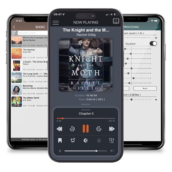 Download fo free audiobook The Knight and the Moth (The Stonewater Kingdom, #1) by Rachel Gillig and listen anywhere on your iOS devices in the ListenBook app.