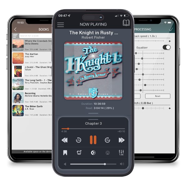 Download fo free audiobook The Knight in Rusty Armor by Robert Fisher and listen anywhere on your iOS devices in the ListenBook app.
