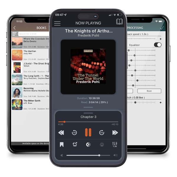 Download fo free audiobook The Knights of Arthur by Frederik Pohl and listen anywhere on your iOS devices in the ListenBook app.