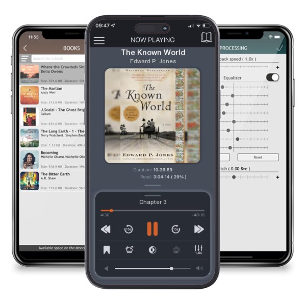 Download fo free audiobook The Known World by Edward P. Jones and listen anywhere on your iOS devices in the ListenBook app.