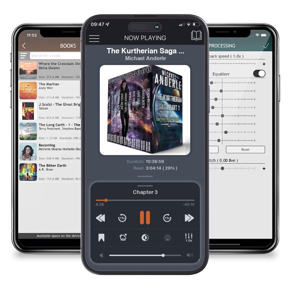Download fo free audiobook The Kurtherian Saga Boxed Set One: Kurtherian Gambit Books 1-11 (The Kurtherian Saga Boxed Sets Book 1) by Michael Anderle and listen anywhere on your iOS devices in the ListenBook app.
