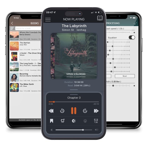 Download fo free audiobook The Labyrinth by Simon Stålenhag and listen anywhere on your iOS devices in the ListenBook app.
