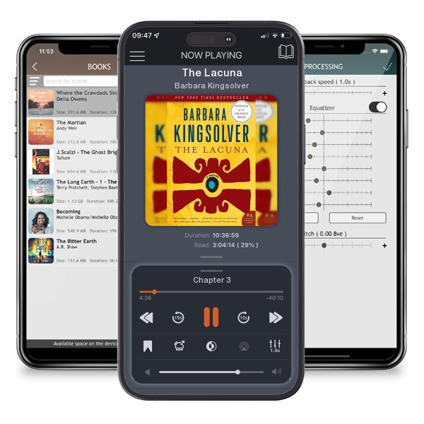 Download fo free audiobook The Lacuna by Barbara Kingsolver and listen anywhere on your iOS devices in the ListenBook app.