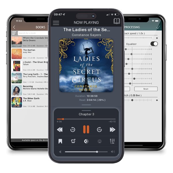 Download fo free audiobook The Ladies of the Secret Circus by Constance Sayers and listen anywhere on your iOS devices in the ListenBook app.