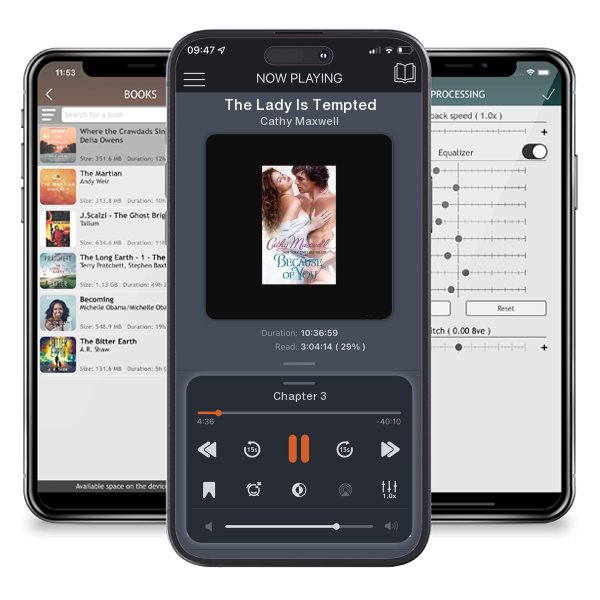 Download fo free audiobook The Lady Is Tempted by Cathy Maxwell and listen anywhere on your iOS devices in the ListenBook app.