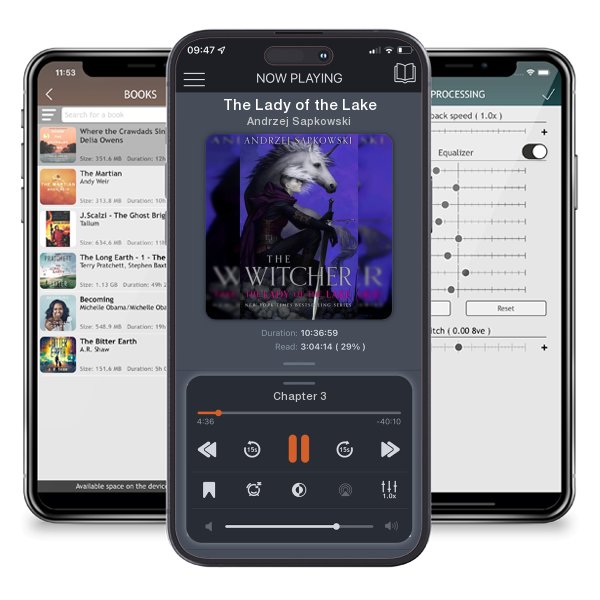 Download fo free audiobook The Lady of the Lake by Andrzej Sapkowski and listen anywhere on your iOS devices in the ListenBook app.