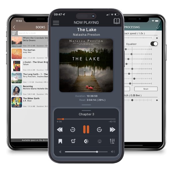 Download fo free audiobook The Lake by Natasha Preston and listen anywhere on your iOS devices in the ListenBook app.