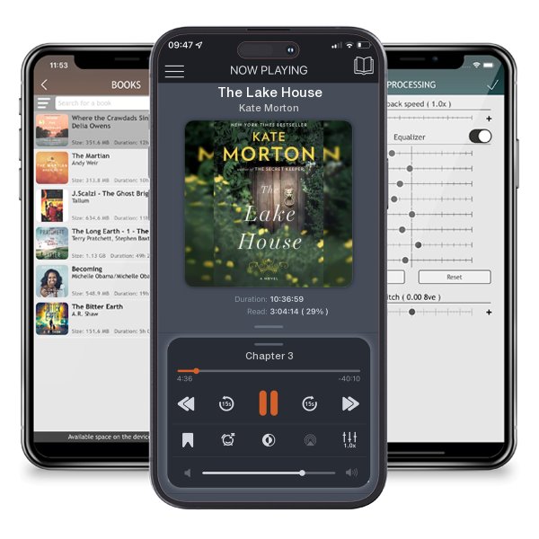 Download fo free audiobook The Lake House by Kate Morton and listen anywhere on your iOS devices in the ListenBook app.