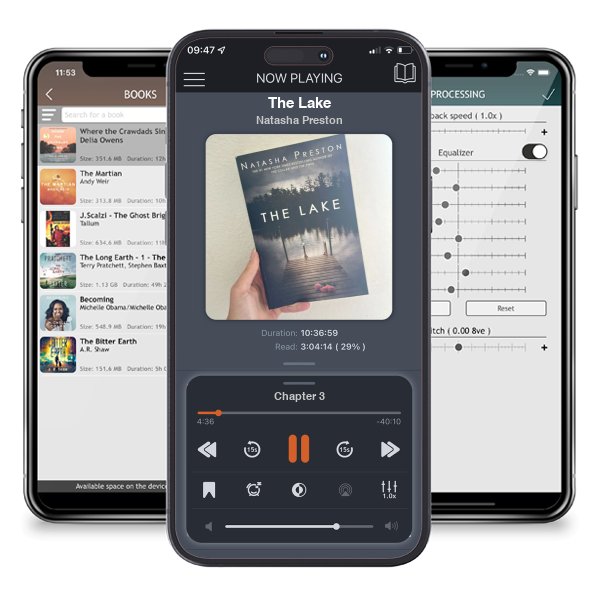 Download fo free audiobook The Lake by Natasha Preston and listen anywhere on your iOS devices in the ListenBook app.