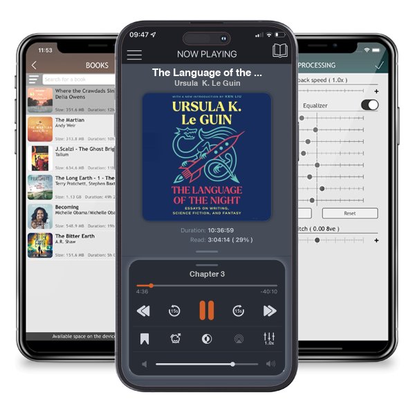 Download fo free audiobook The Language of the Night: Essays on Writing, Science Fiction, and Fantasy by Ursula K. Le Guin and listen anywhere on your iOS devices in the ListenBook app.