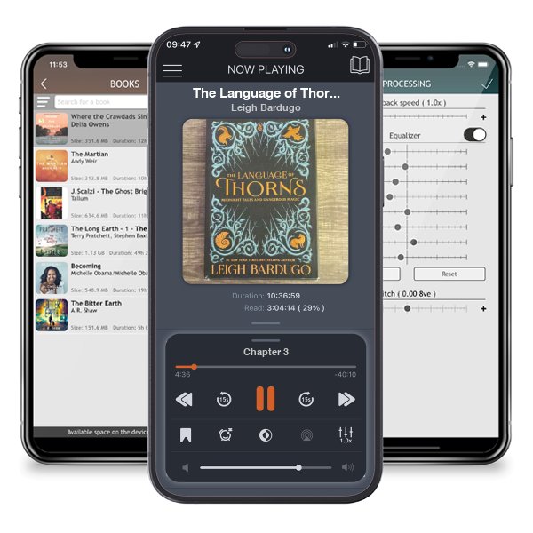 Download fo free audiobook The Language of Thorns by Leigh Bardugo and listen anywhere on your iOS devices in the ListenBook app.