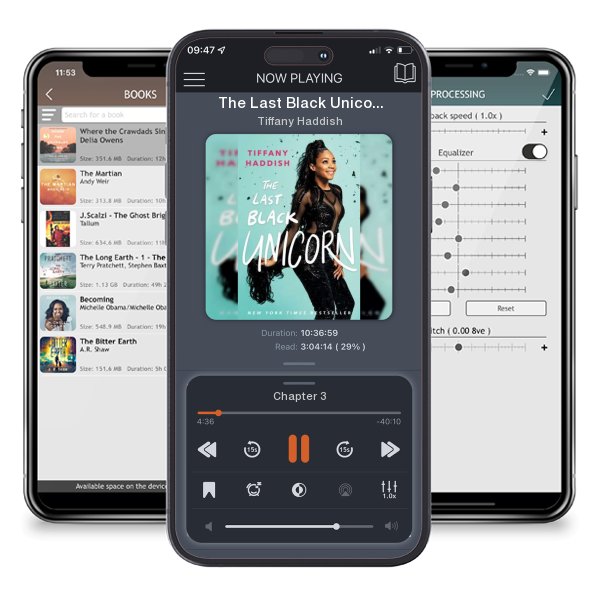 Download fo free audiobook The Last Black Unicorn by Tiffany Haddish and listen anywhere on your iOS devices in the ListenBook app.
