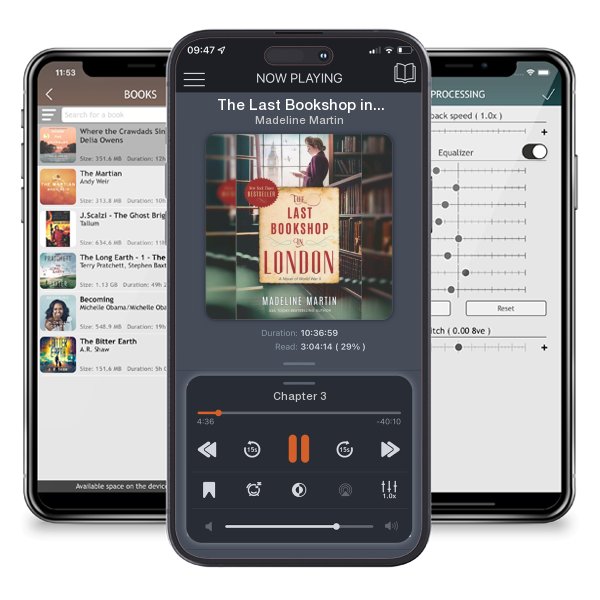 Download fo free audiobook The Last Bookshop in London: A Novel of World War II (Original) by Madeline Martin and listen anywhere on your iOS devices in the ListenBook app.