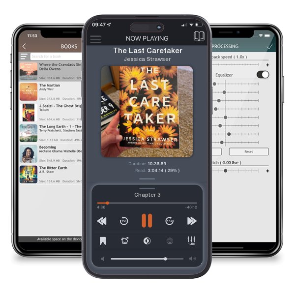 Download fo free audiobook The Last Caretaker by Jessica Strawser and listen anywhere on your iOS devices in the ListenBook app.